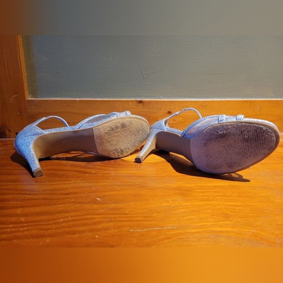 Silver Slipper Formal Heels - Picture 3 of 7